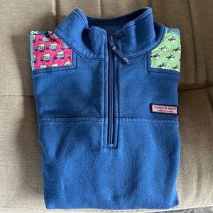 Vineyard Vines quarter zip sweater